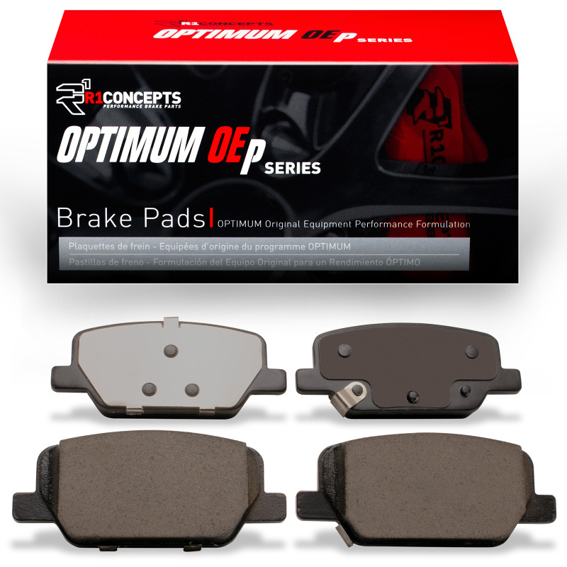 Hyundai Santa Fe Brake Pads - Rear - R1 Concepts - R1 Optimum OE - `19-`25